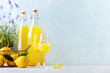 © Fattyplace - Limoncello traditional Italian alcohol drink