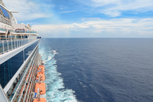 Cruise Ship In The Sea