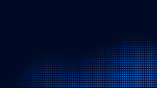 Dot Blue Pattern Screen Led Light Gradient Texture Background. Abstract  Technology Big Data Digital Background. 3d Rendering.