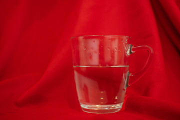 background photo A glass of water with light and shadow abstract beautiful vivid fresh thirsty clean healty refresh