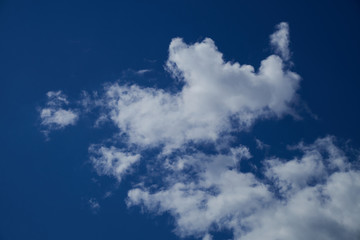 blue sky background with clouds