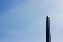 Obelisk Against Blue Sky