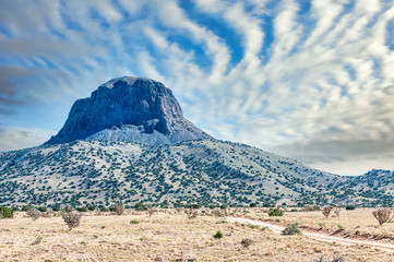 Canvas Print - Cabezon Mountain New Mexico 