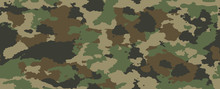 Texture Military Camouflage Repeats Seamless Army Green Hunting Print