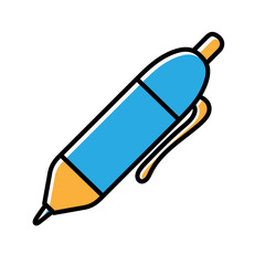 Poster - ballpoint hand drawn icon vector design