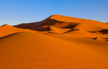 Sahara Desert. Merzouga Morocco.