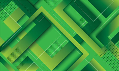 Wall Mural - modern green square gradient trendy background vector illustration EPS10