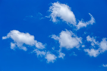 blue sky with clouds