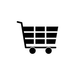 Canvas Print - Cart best icon vector design template