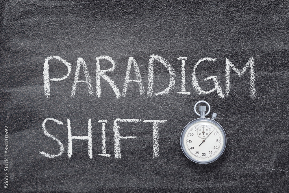 paradigm shift watch - obrazy, fototapety, plakaty 