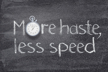 Wall Mural - less speed watch