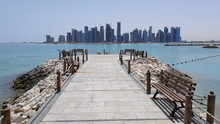 Qatar Is A Country Located In Western Asia, Occupying The Small Qatar Peninsula On The Northeastern Coast Of The Arabian Peninsula.