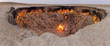 Darvaza (Derweze) gas crater (called also The Door to Hell) in Turkmenistan