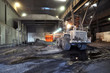 © Westend61 - Germany, Steel mill, removal of slag with shovel excavator