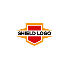 Poster - Shield logo icon design template elements. Vector shield icon,flat design best shield vector icon. security protection logo icon vector template