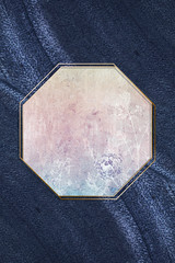 Wall Mural - Frame on a textured background