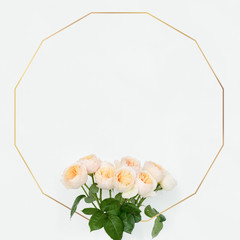 Wall Mural - Frame with flowers
