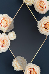 Wall Mural - Frame with flowers