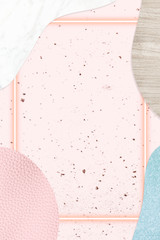 Wall Mural - patchwork patterned frame