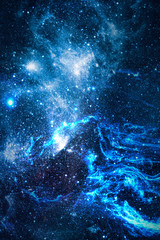 Wall Mural - galaxy in space textured background