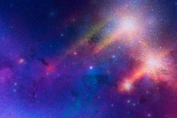 Wall Mural - galactic pyrotechnics on display