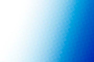 Wall Mural - ombre blue mosaic patterned background illustration