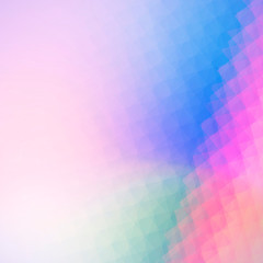 Wall Mural - ombre colorful mosaic background illustration
