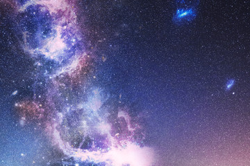 Wall Mural - galaxy in space textured background