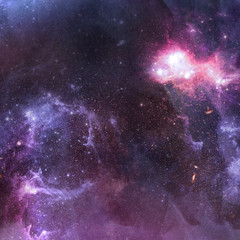 Wall Mural - galaxy in space textured background