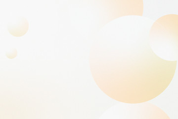 Wall Mural - 3d beige balls pattern on a light yellow background