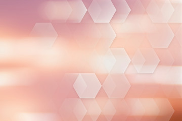 Wall Mural - blurred pink bokeh background