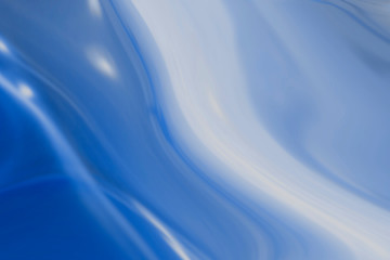 Wall Mural - blue fluid patterned background