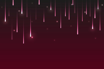 Wall Mural - shooting star patterned background vector