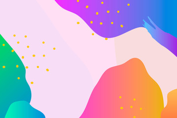 Wall Mural - Abstract gradient patterned background