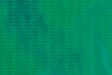 Wall Mural - dark green halftone patterned background