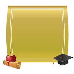 Sticker - Graduation frame