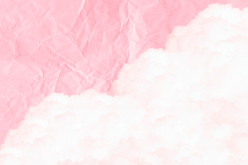 Wall Mural - pink watercolor textured background