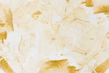 Wall Mural - Abstract gold watercolor background design