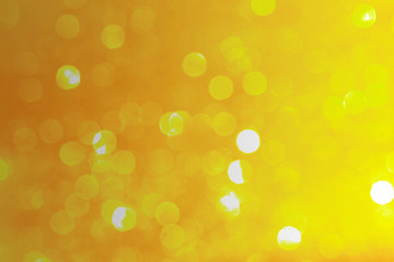 Wall Mural - gold bokeh patterned background design