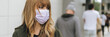 © rawpixel.com - Woman with a face mask in public during coronavirus outbreak