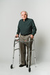 © rawpixel.com - Caucasian elderly man with a walker