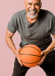 © rawpixel.com - Retired man playing a basketball mockup