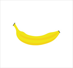 Wall Mural - tropical banana fruit. illustration for web and mobile design.