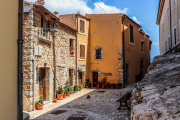 Wall Mural - Roccasecca dei Volsci - Borgo, Latina, Italy