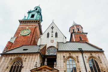 Traditional Cathedral building in Warsaw, Poland