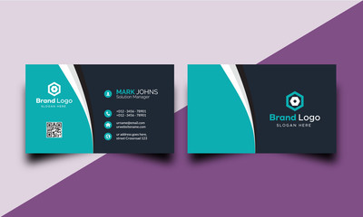 modern business card design.