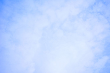Wall Mural - blue sky with clouds, copy space