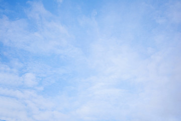 Wall Mural - blue sky with clouds, copy space
