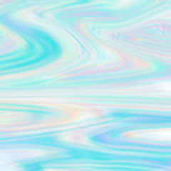 Wall Mural - abstract colorful pastel rainbow holographic foil iridescent light distorted glitch texture backgrou