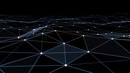 Poster - Communication network concept. IoT (Internet of Things). Telecommunication.